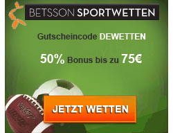 Betsson wettbonus mit neuem gutscheincode