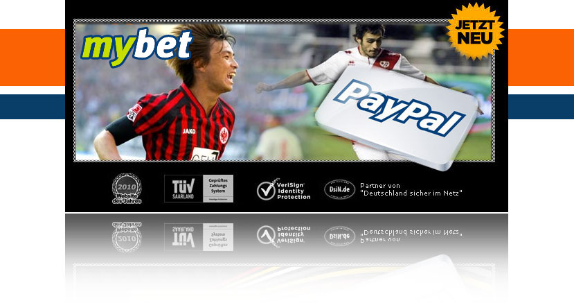 mybet wieder mit paypal einzahlung fuer online wetten