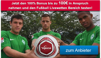 Tipico willkommensbonus fuer ersteinzahler